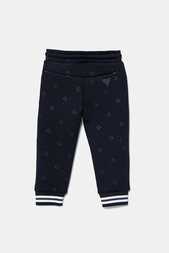 Guess spodnie dresowe dziecięce N5RQ12.KAZQ2.PPYA granatowy SS25