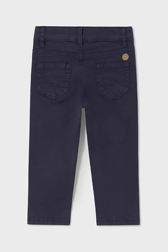 Dětské kalhoty Mayoral slim fit basic 506.3E.Baby.PPYA námořnická modř SS25