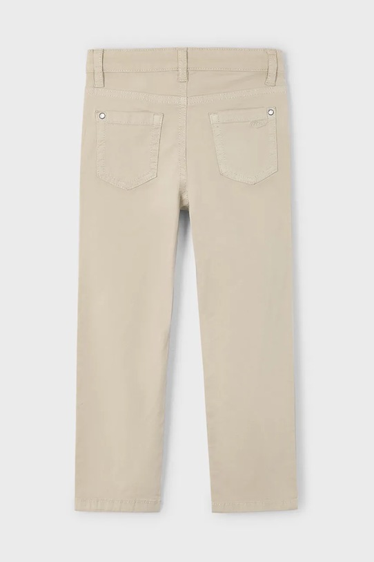 Mayoral pantaloni copii slim fit basic 509.5E.Mini.PPYA bej SS25