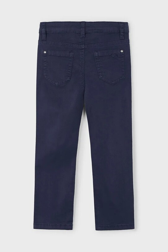 Παιδικό παντελόνι Mayoral slim fit basic 509.5E.Mini.PPYA σκούρο μπλε SS25