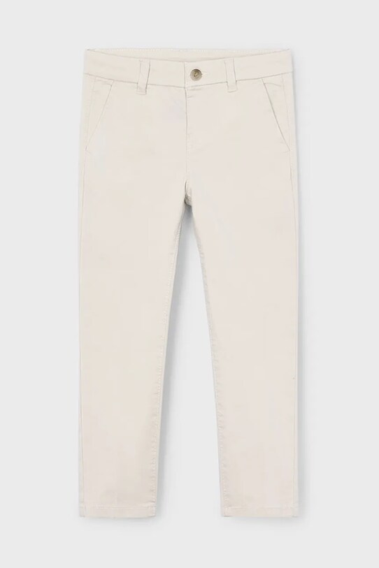 Mayoral pantaloni copii bumbac bej 512.5C.Mini.PPYA