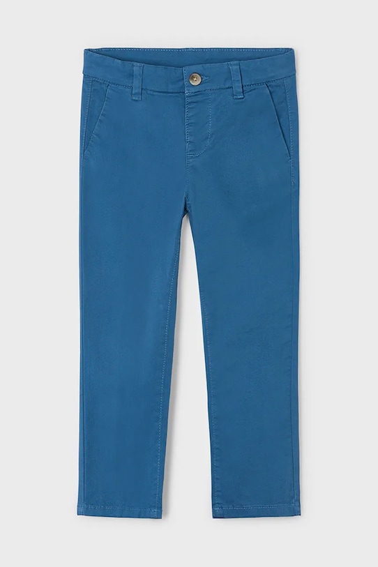 Mayoral pantaloni copii bumbac albastru 512.5C.Mini.PPYA