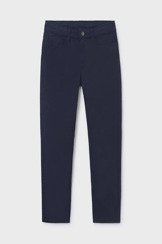 Mayoral pantaloni copii slim fit basic panza bleumarin 520.7D.Junior.PPYA