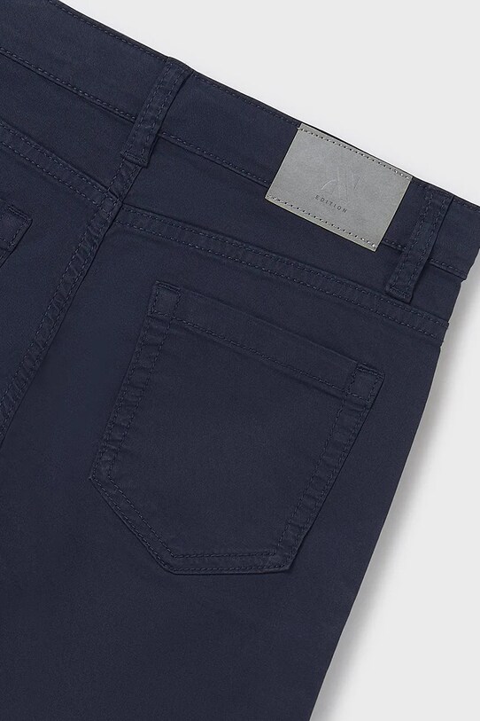Băieți Mayoral pantaloni copii slim fit basic 520.7D.Junior.PPYA bleumarin