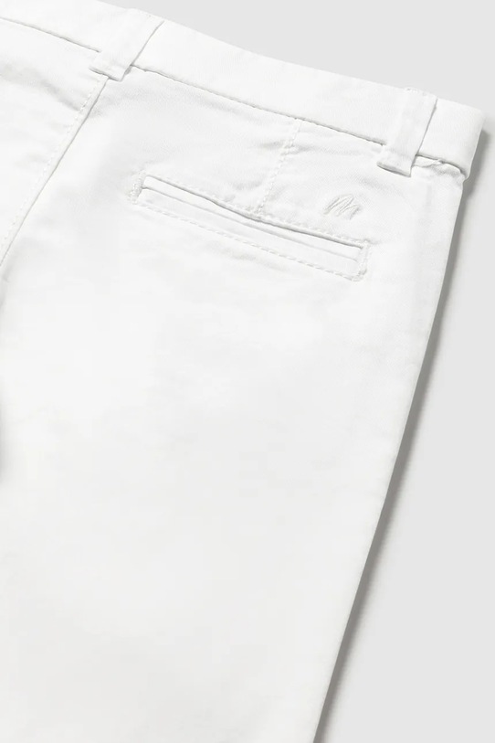 Băieți Mayoral pantaloni copii 522.3A.Baby.PPYA alb