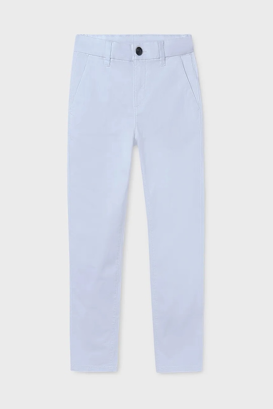 Детские брюки Mayoral с эластаном белый 530.7A.Junior.PPYA