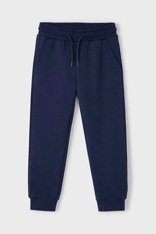 Mayoral spodnie dresowe dziecięce z elastanem granatowy 742.5G.Mini.PPYA