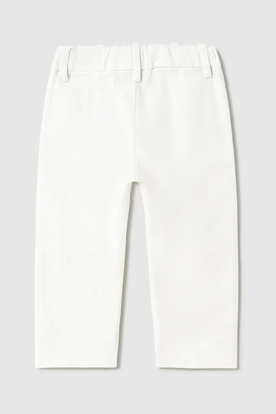 Mayoral pantaloni din bumbac pentru bebeluși 1576.3A.Baby.PPYA bej SS25