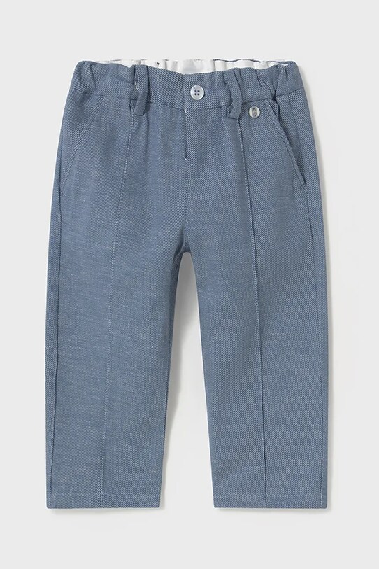 Mayoral pantaloni in cotone neonati maglia blu 1576.3A.Baby.PPYA