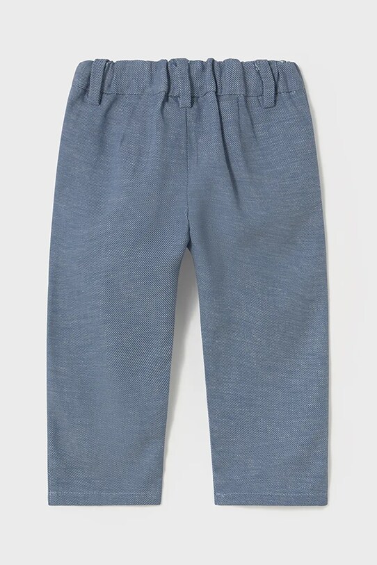 Mayoral pantaloni in cotone neonati 1576.3A.Baby.PPYA blu SS25
