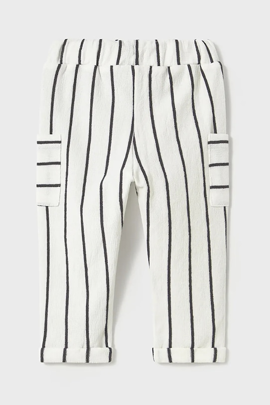 Băieți Mayoral pantaloni de bumbac pentru copii 1584.3F.Baby.PPYA bej