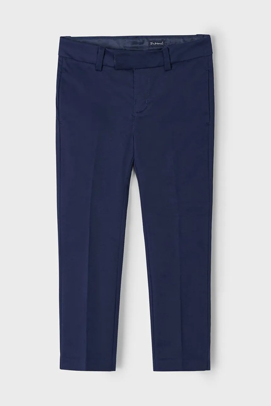 Дитячі штани Mayoral slim 3565.5C.Mini.PPYA темно-синій SS25