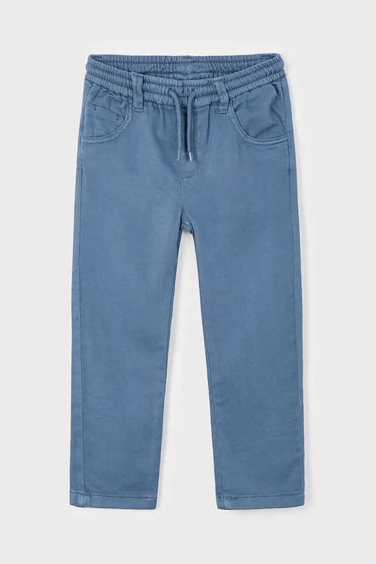 Dječje hlače Mayoral soft s elastinom plava 3572.5H.Mini.PPYA