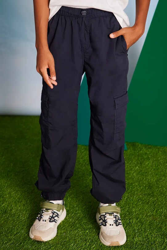 Mayoral pantaloni de trening pentru copii cargo 6529.7F.Junior.PPYA bleumarin