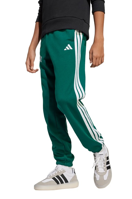 adidas pantaloni de trening pentru copii tricotaj verde JM2445