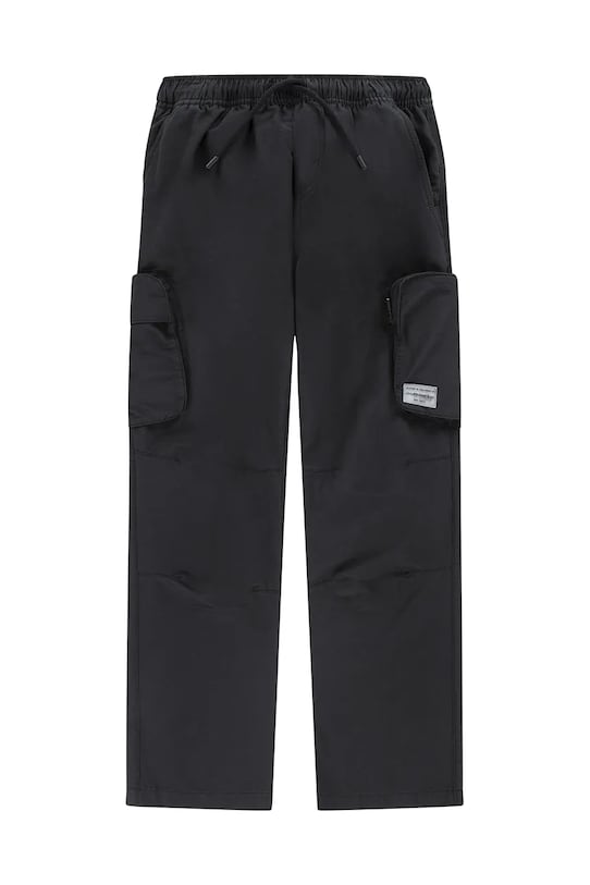 Detské nohavice Levi's PARACHUTE CARGO PANTS látka čierna 8EM373