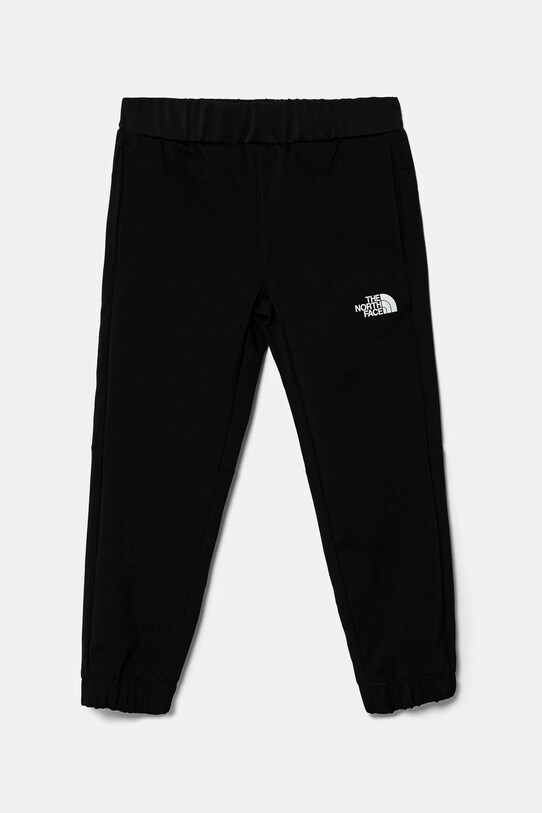 The North Face spodnie dresowe dziecięce ON THE TRAIL PANT dzianina czarny NF0A8AN9JK31