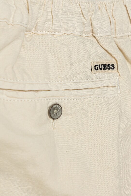Момче Детски панталон с лен Guess L5GB01.WG5G0.PPYA бежов