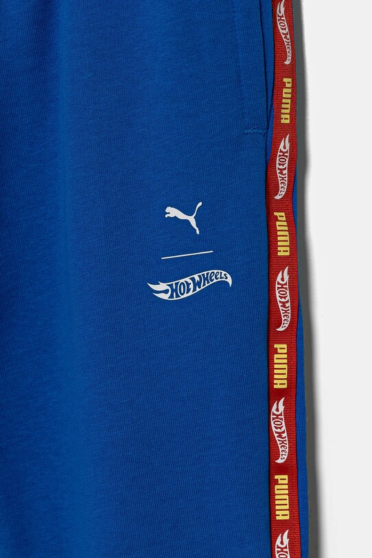Мальчик Детские спортивные штаны Puma X HOT WHEELS Sweatpants TR 630072 голубой