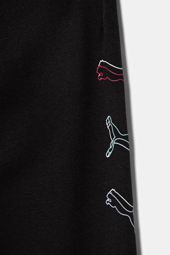 Dječaci Pamučni donji dio trenirke Puma ESS LOGO LAB Execution Sweatpants TR 685790 crna