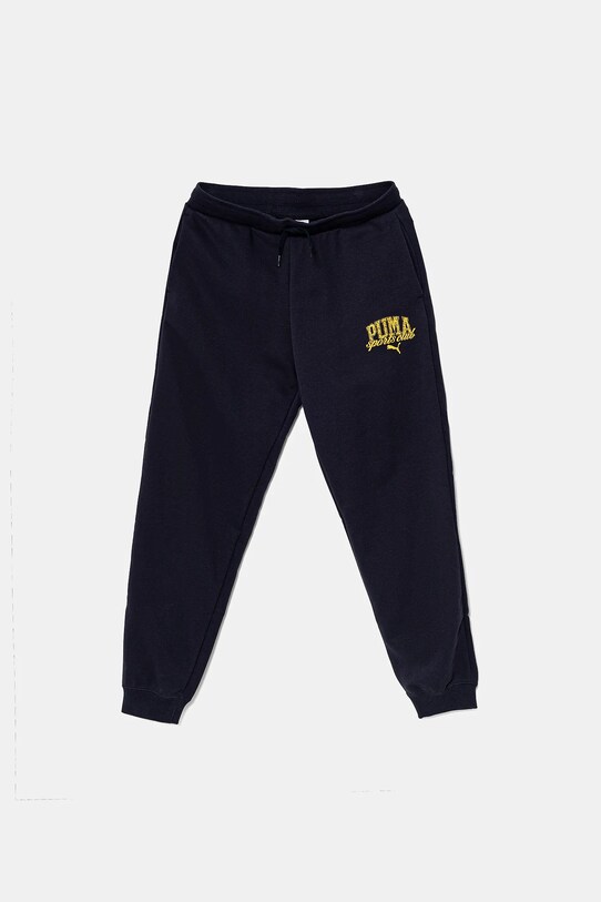 Παιδικό φούτερ Puma CLASS Sweatpants TR πλεκτό ύφασμα σκούρο μπλε 685800