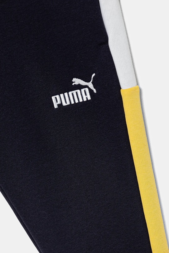 Băieți Puma pantaloni de trening pentru copii ESS BLOCK Sweatpants TR 685820 bleumarin