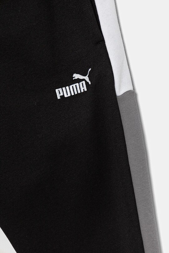 Chlapec Detské tepláky Puma ESS BLOCK Sweatpants TR 685820 čierna