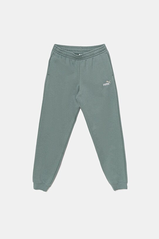 Dětské tepláky Puma ESS 2 COLOR No. 1 Logo Sweatpants FL pletenina zelená 685824