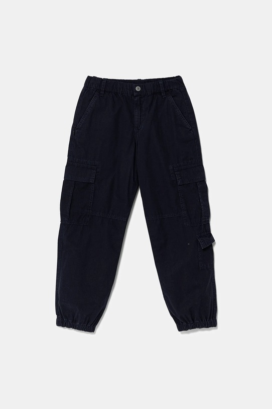 Guess pantaloni de bumbac pentru copii bumbac bleumarin N5GB04.WGBT1.PPYA