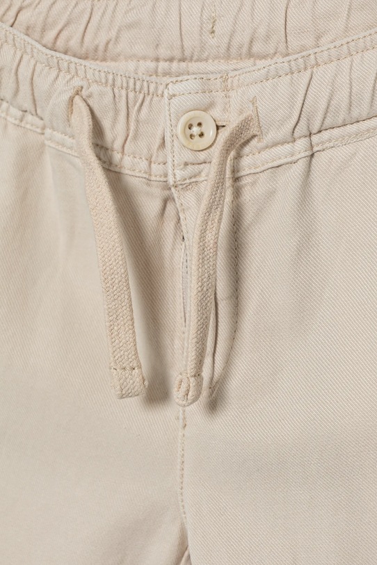 CHLAPEC Kalhoty s lněnou směsí pro děti Guess N5GB05.WHAR0.PPYA béžová