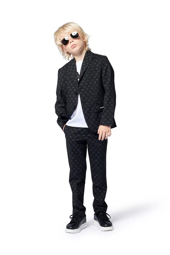 Karl Lagerfeld gyerek nadrág elasztánnal fekete Z30417.162.174