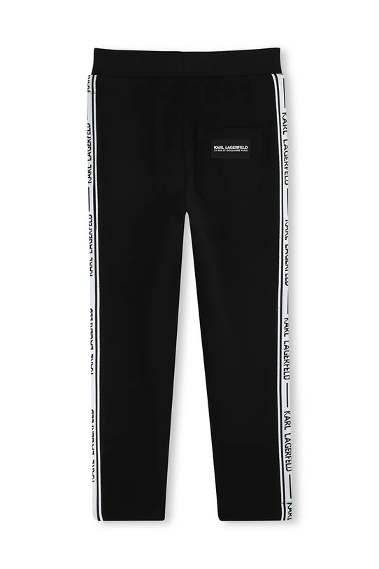 Băieți Karl Lagerfeld pantaloni copii Z30418.114.150 negru