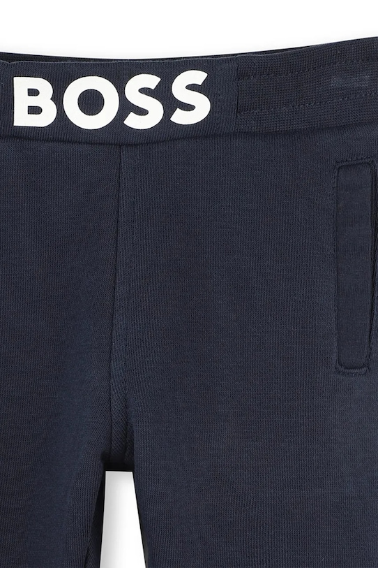 Fiú BOSS baba melegítőnadrág J52079.86.94 sötétkék