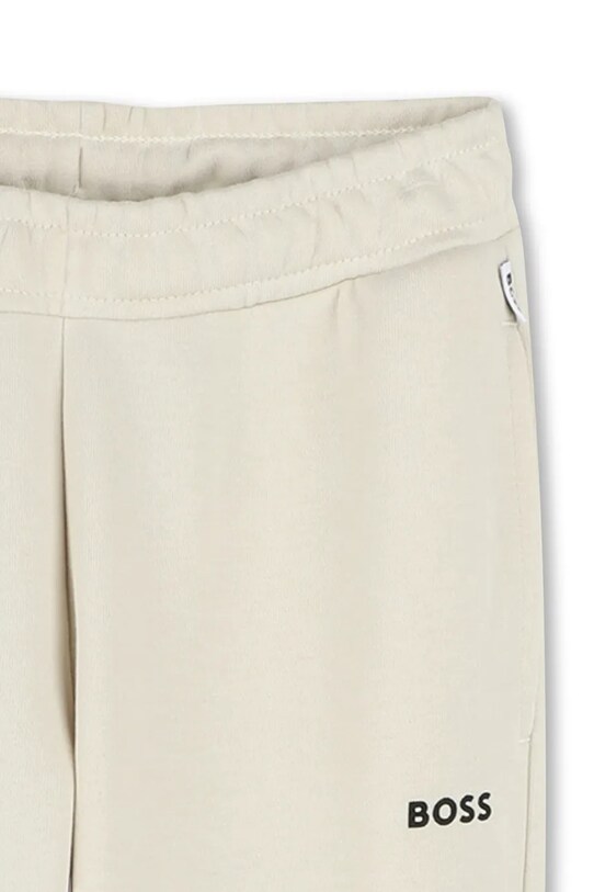 Chłopiec BOSS spodnie dresowe dziecięce J51952.162.174 beżowy