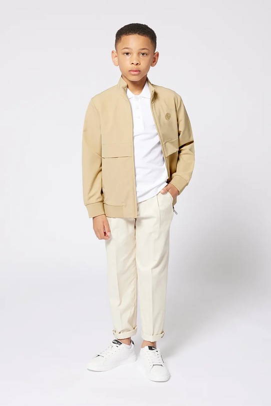 BOSS pantaloni copii panza bej J51978.162.174