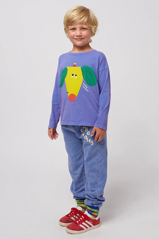 Дитячі бавовняні штани Bobo Choses 125AC077