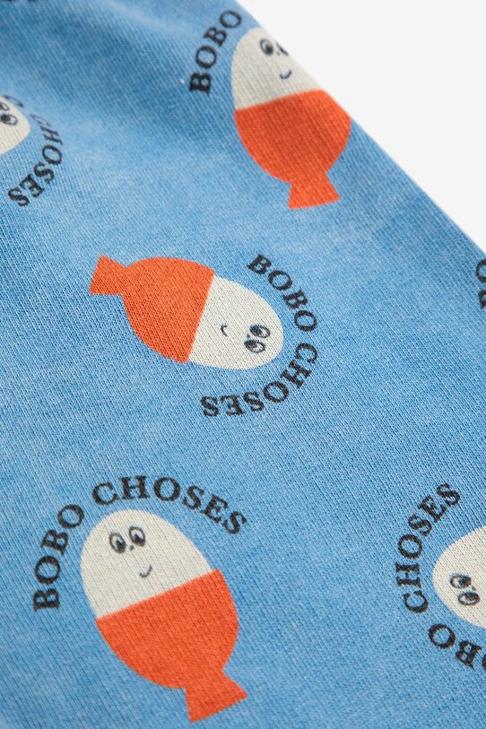Детские спортивные штаны Bobo Choses Morning Egg 125AC076 голубой