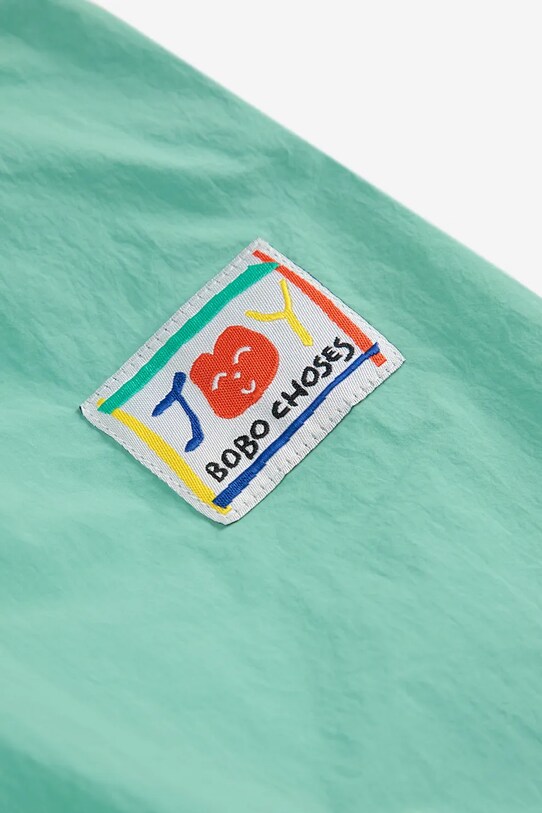 Дитячі спортивні штани Bobo Choses Smiling 125AC088 бірюзовий