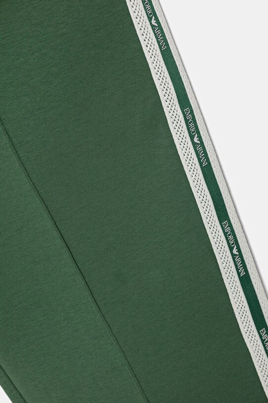 Emporio Armani pantaloni tuta bambino/a verde EB000148.AF10126