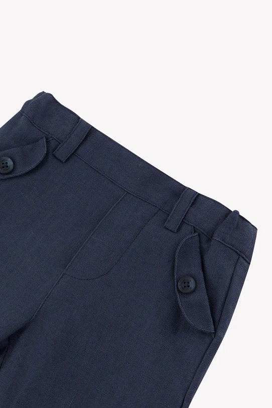 Dečki Lanene hlače za dojenčka Tartine et Chocolat CA22061.80.94 mornarsko modra