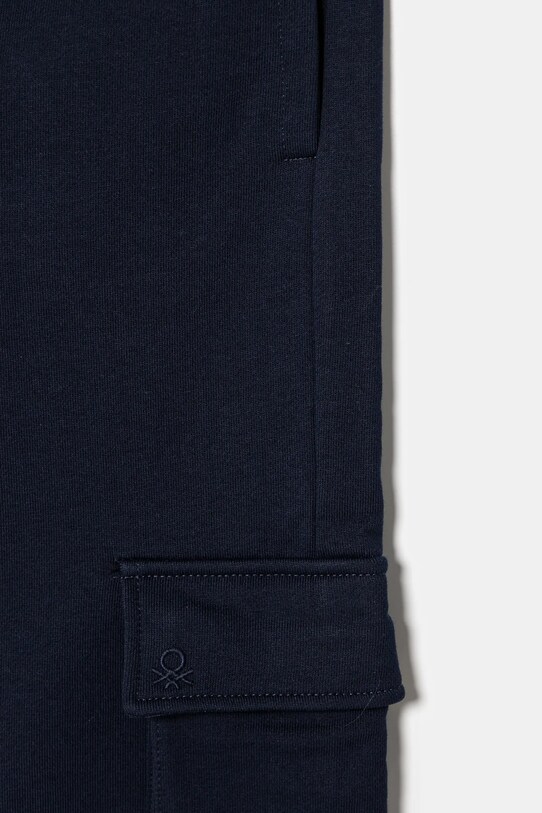 Мальчик Детские хлопковые штаны United Colors of Benetton 3UNICF066.G.Seasonal тёмно-синий