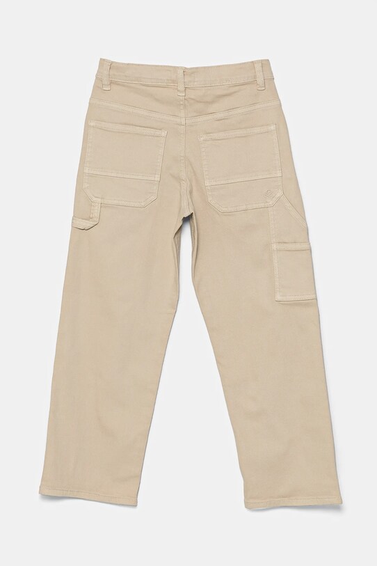 United Colors of Benetton gyerek nadrág 4QNJCE03U.G.Seasonal bézs SS25