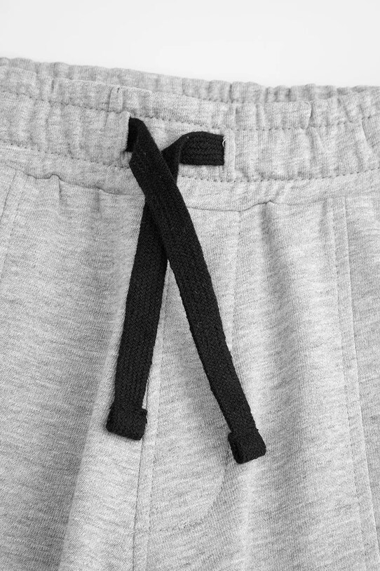 Coccodrillo pantaloni de trening din bumbac pentru copii gri WC5120104MBK