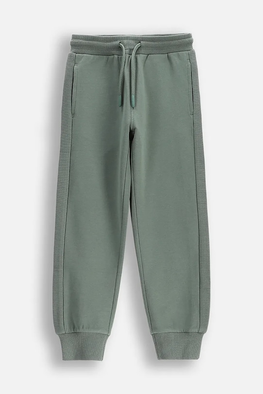 Otroški spodnji del trenirke Coccodrillo Z elastanom zelena WC5120101SBK