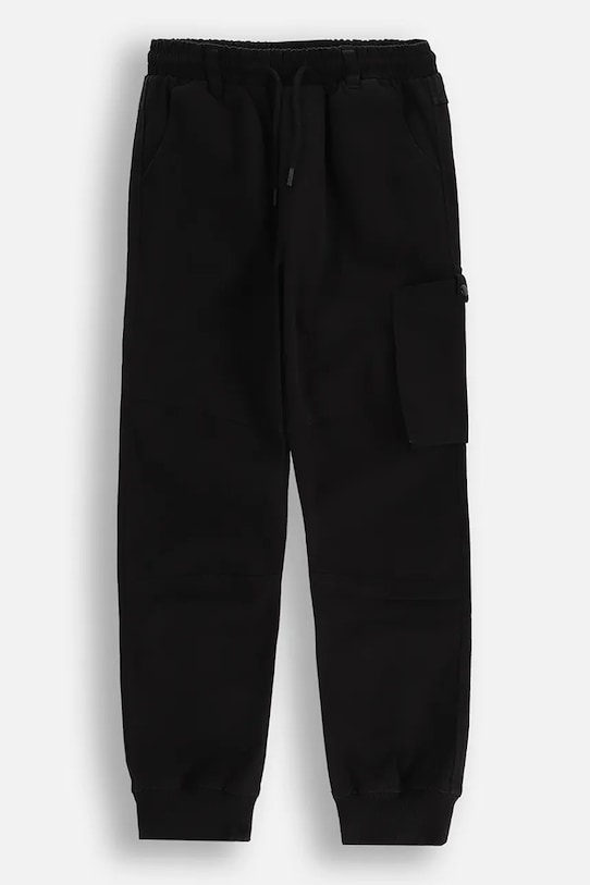 Detské tepláky Coccodrillo s elastanom čierna WC5119102CBJ