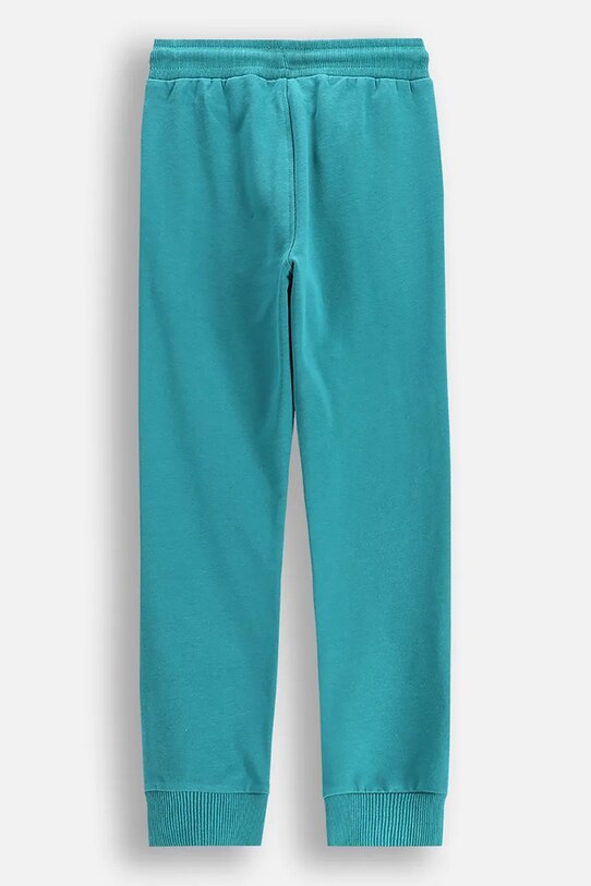 Coccodrillo pantaloni de trening pentru copii WC5122701DBK turcoaz SS25