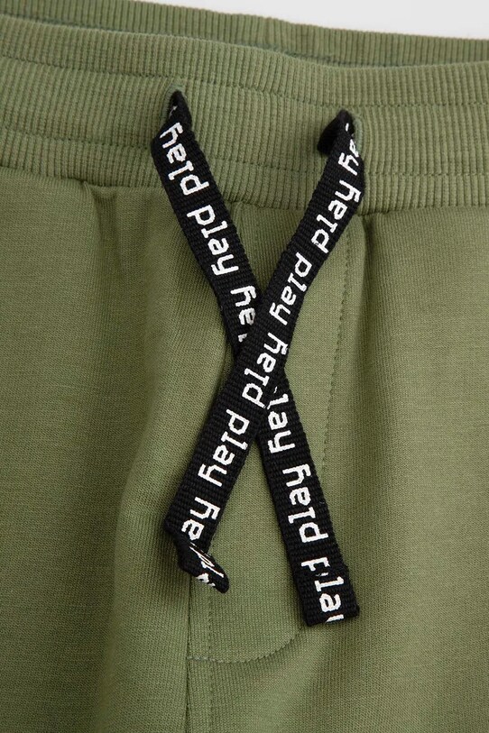Băieți Coccodrillo pantaloni de trening din bumbac pentru copii WC5120104GBJ verde