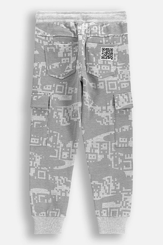 Coccodrillo pantaloni de trening pentru copii WC5120101GBK gri SS25