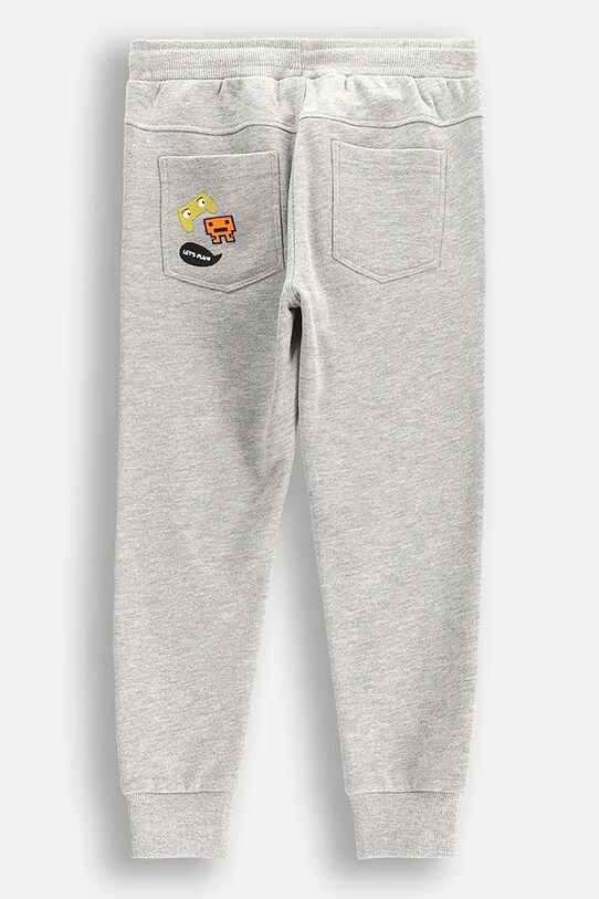 Dječji donji dio trenirke Coccodrillo WC5120103GBK siva SS25