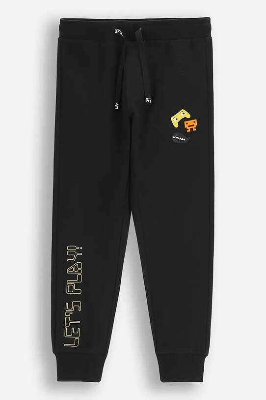 Donji dio trenirke Coccodrillo WC5122701GBK crna SS25